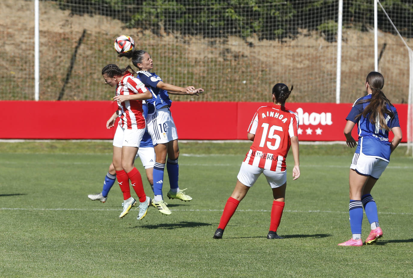 Las mejores imágenes del derbi asturiano femenino Sporting - Oviedo