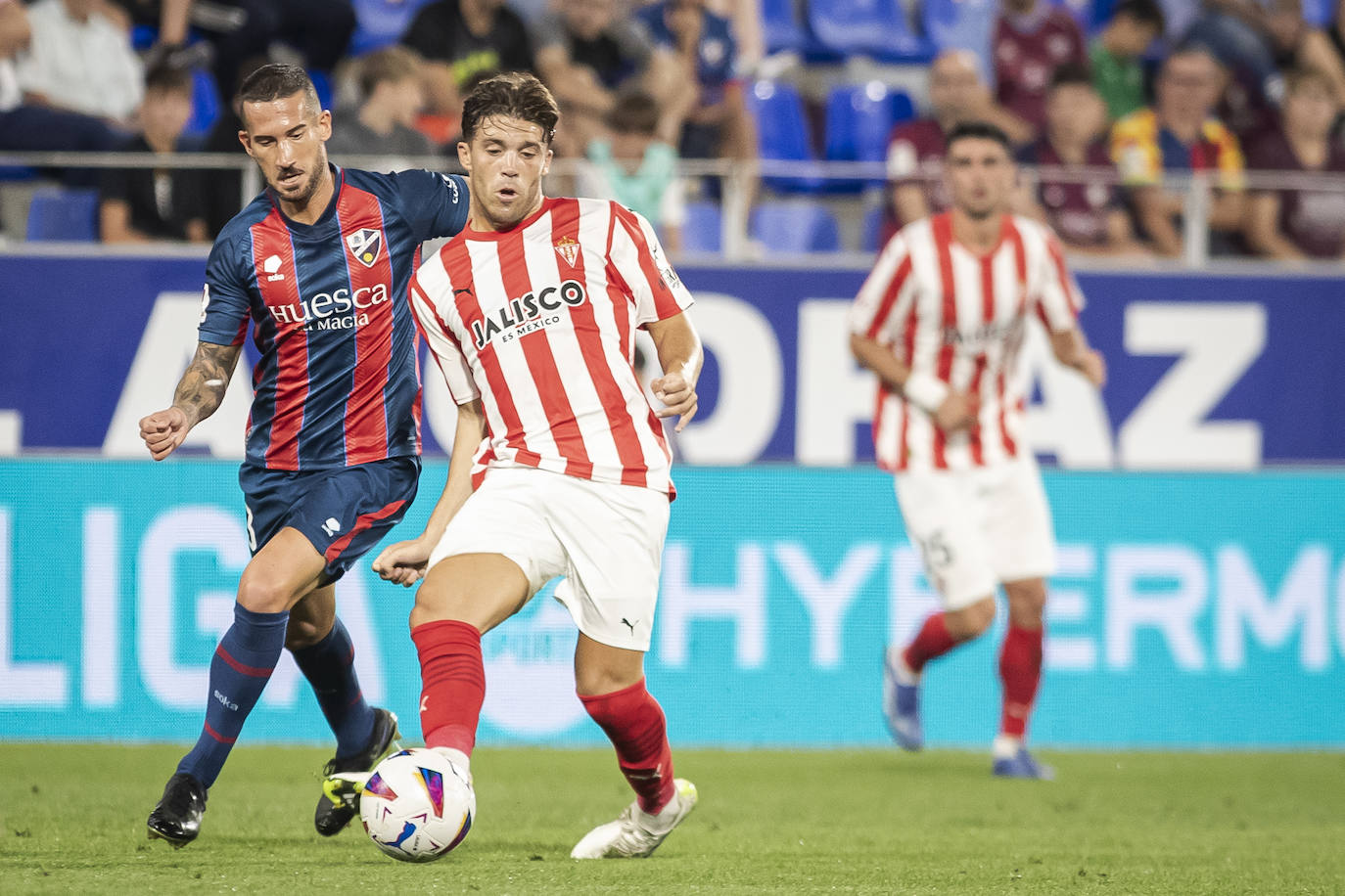 Las mejores imágenes del Huesca - Sporting
