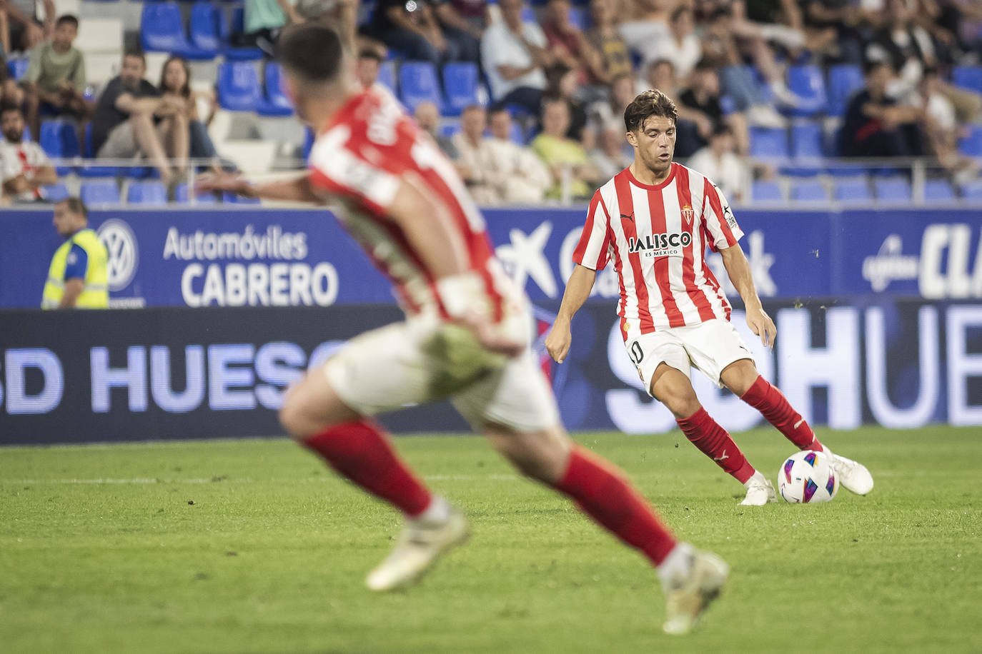 Las mejores imágenes del Huesca - Sporting