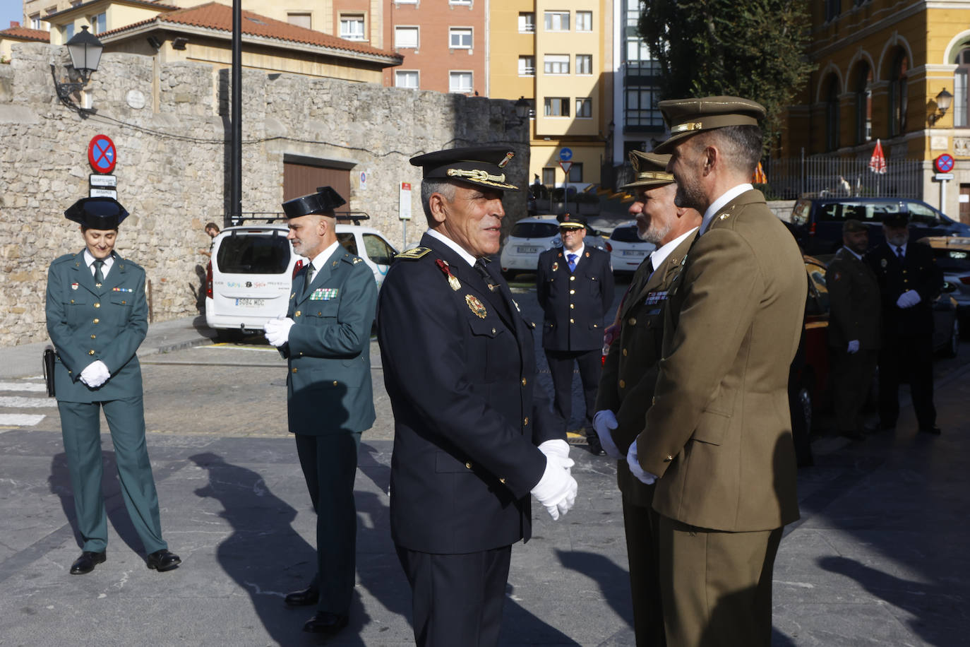 Devoción y honores en Gijón por los Santos Custodios