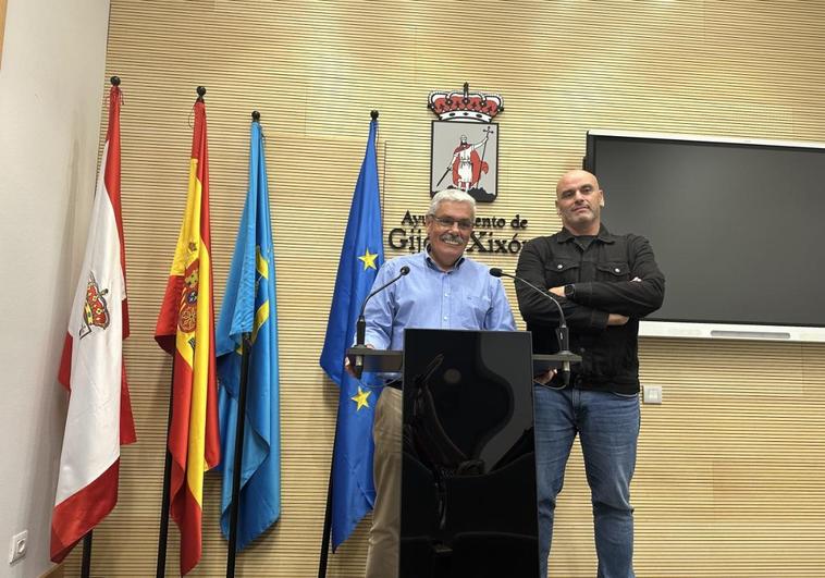 Los socialistas Floro y Monchu García comparecieron por la tarde.