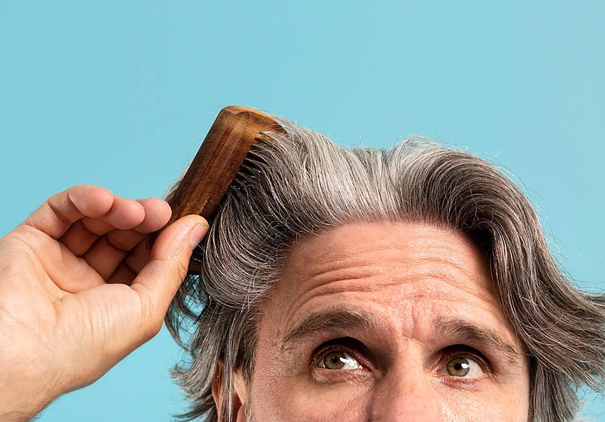 Las canas no son solo cosa de la edad