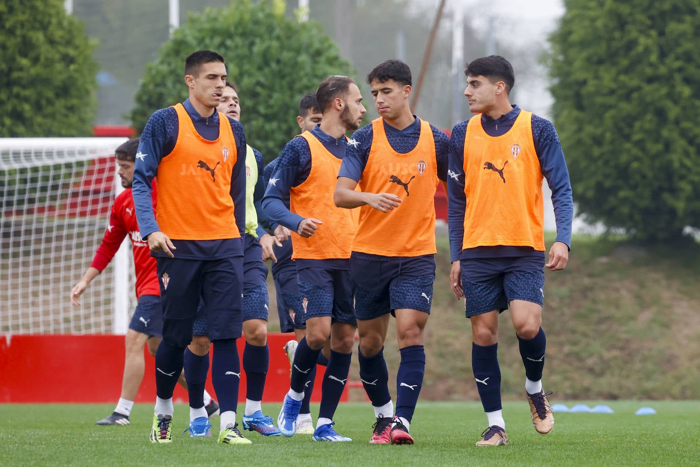 Entrenamiento del Sporting (06/10/23)