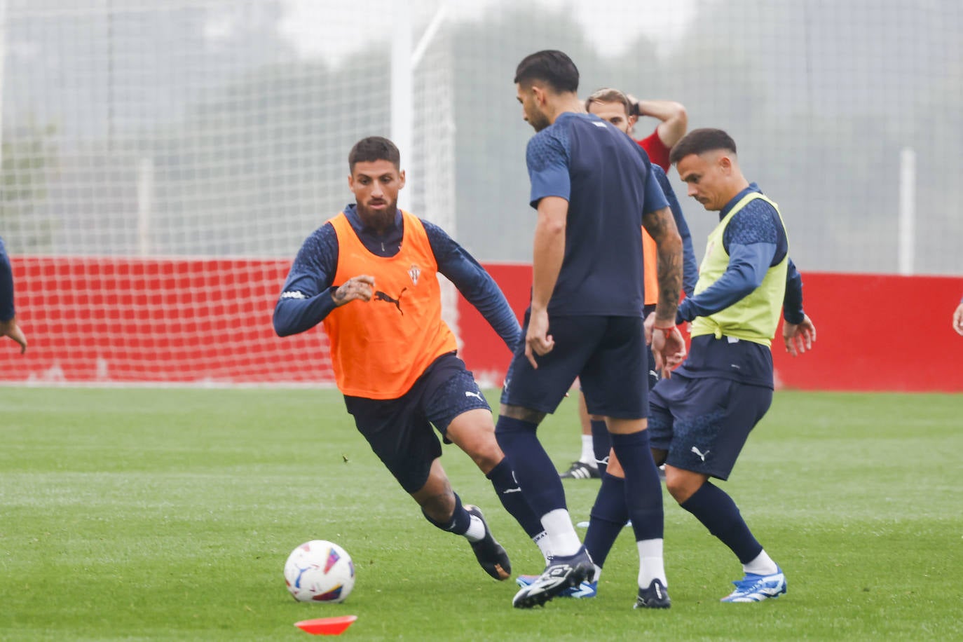 Entrenamiento del Sporting (06/10/23)