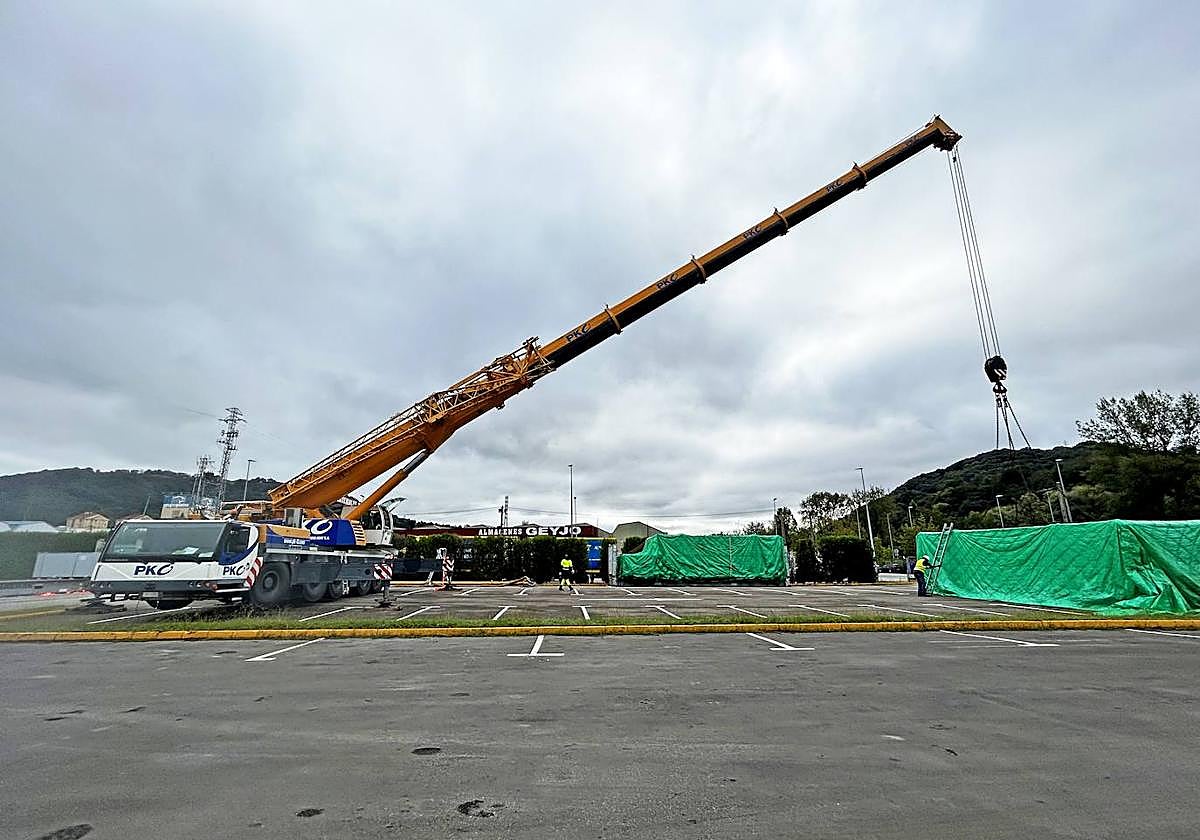Llegada de los primeros equipos.