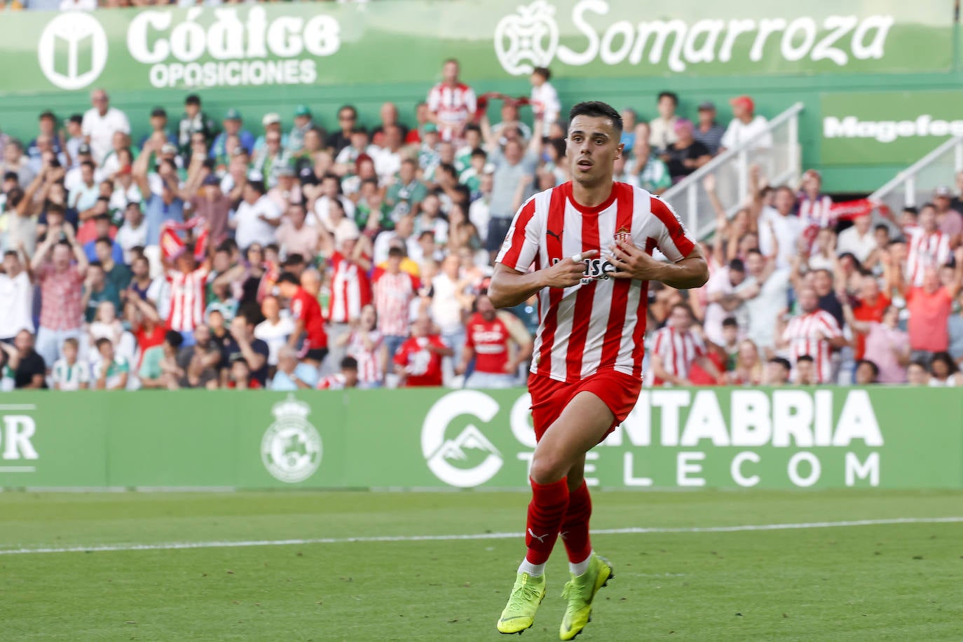 Las mejores imágenes del Racing de Santander 3 - 2 Sporting de Gijón