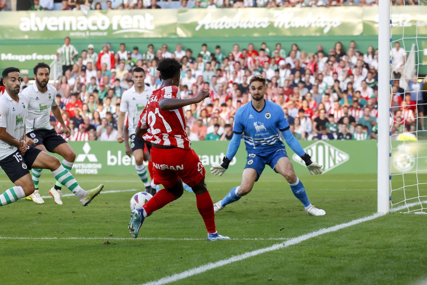 Las mejores imágenes del Racing de Santander 3 - 2 Sporting de Gijón