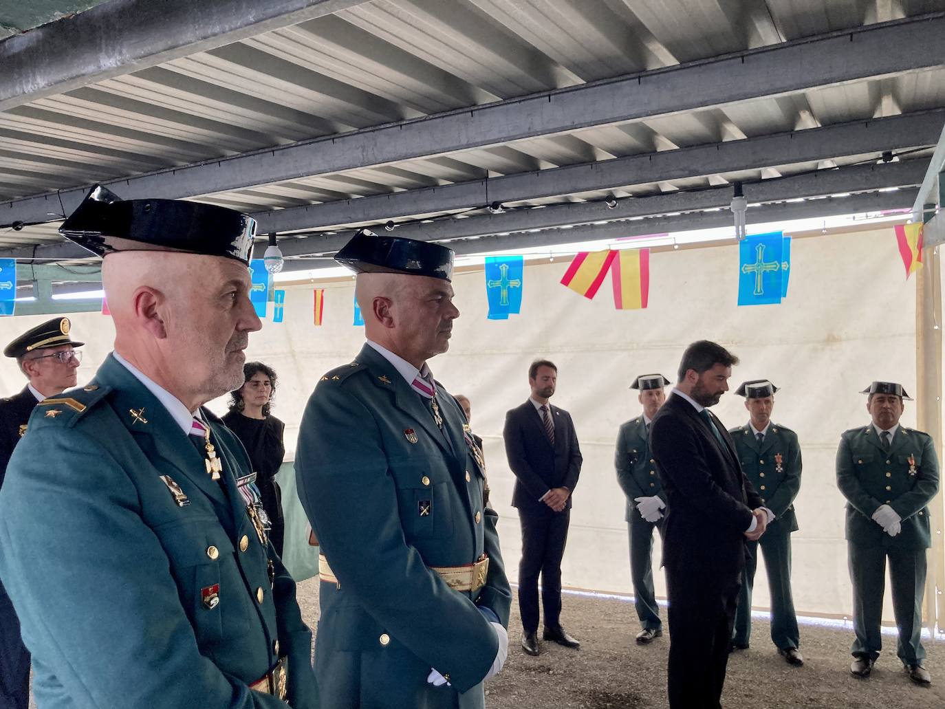 Así ha sido la celebración de la Guardia Civil por su patrona en Luarca