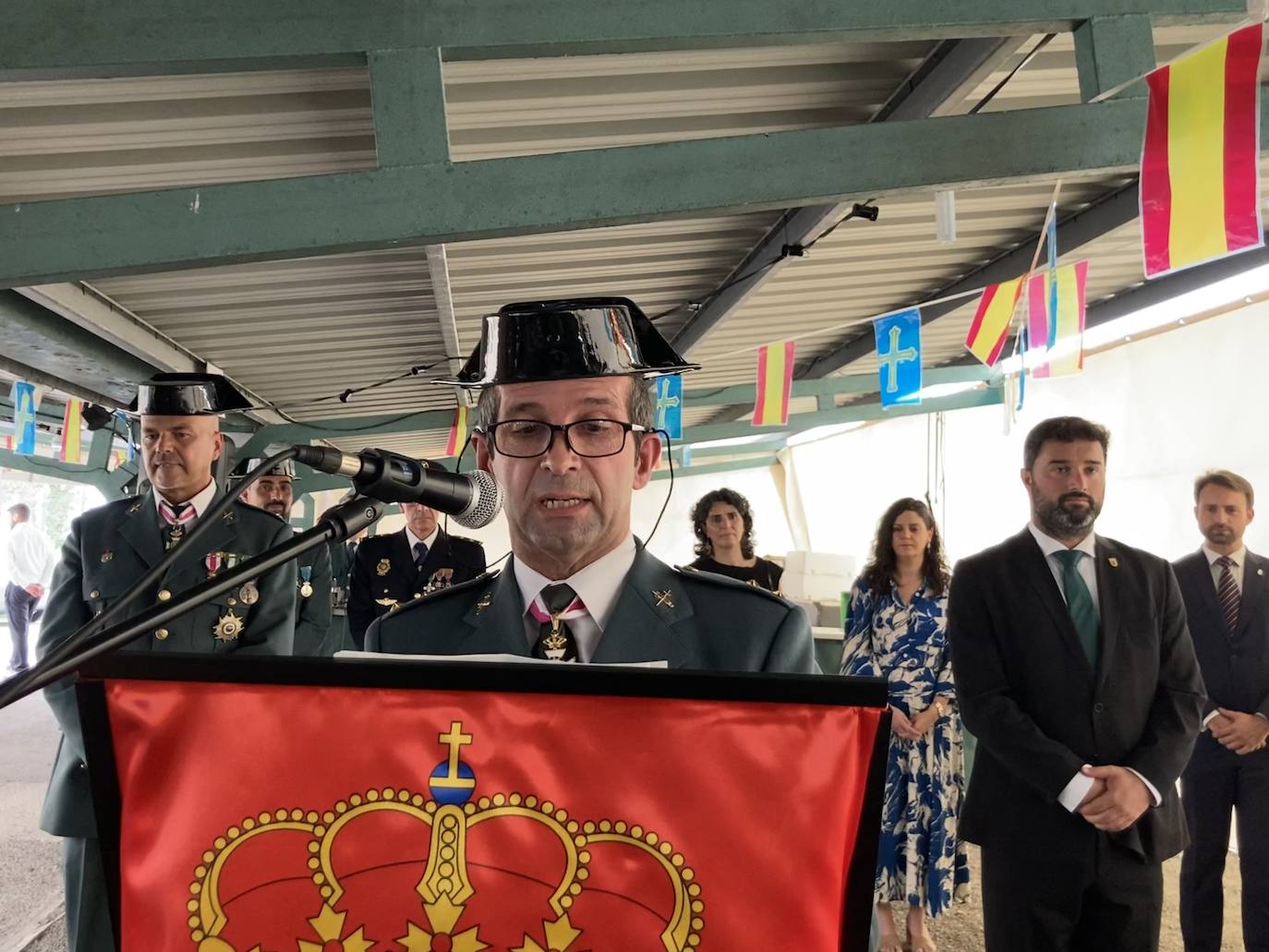 Así ha sido la celebración de la Guardia Civil por su patrona en Luarca