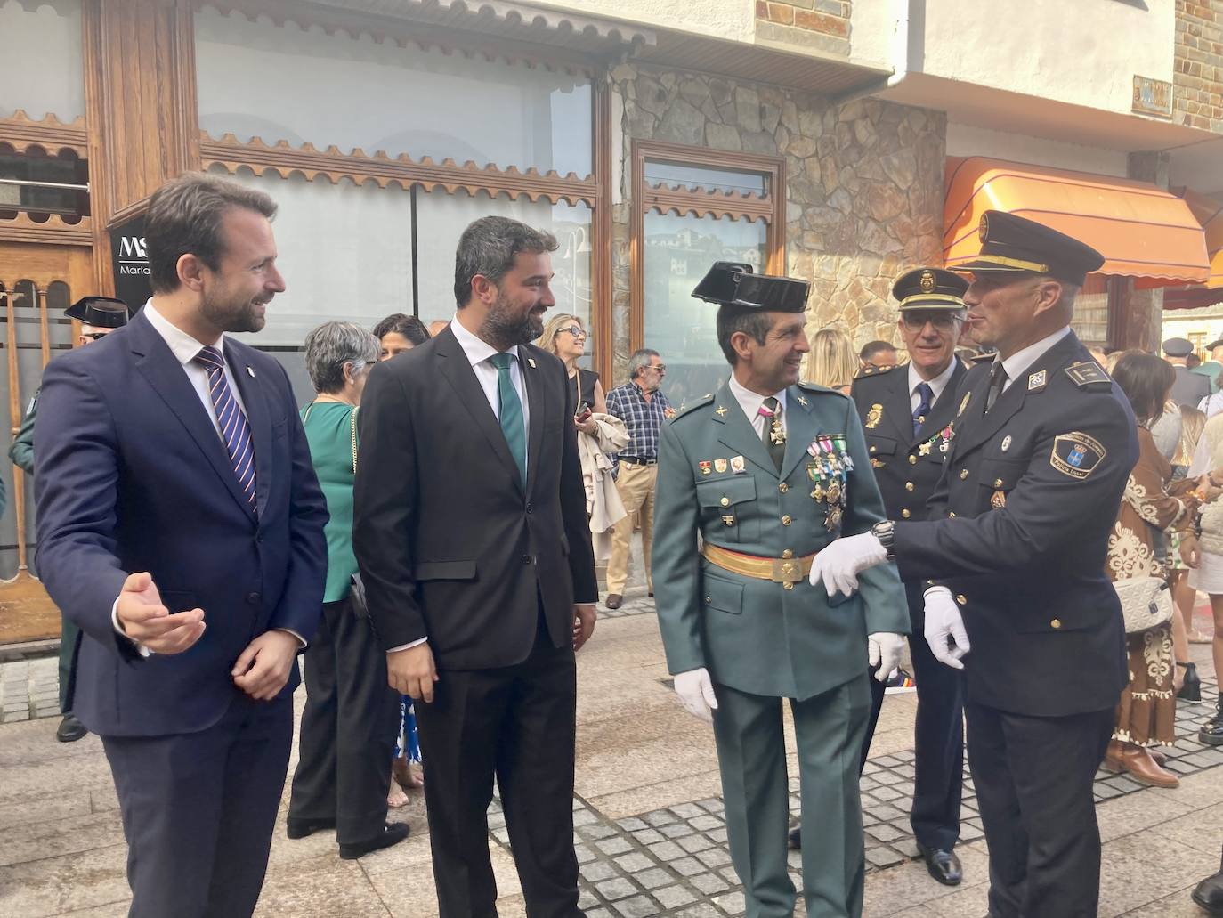 Así ha sido la celebración de la Guardia Civil por su patrona en Luarca