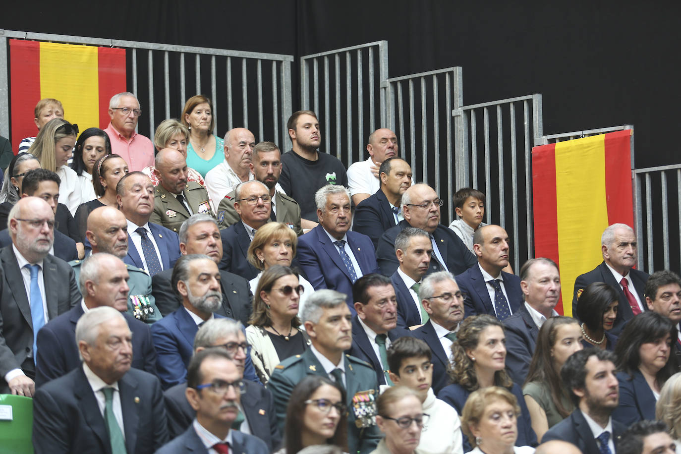 Honores y reconocimientos en Gijón por la patrona de la Guardia Civil