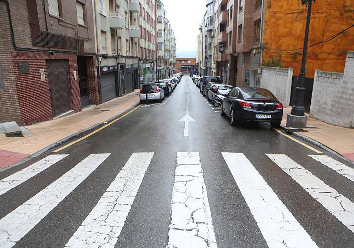 La calle Augusto Junquera, donde sucedieron los hechos.