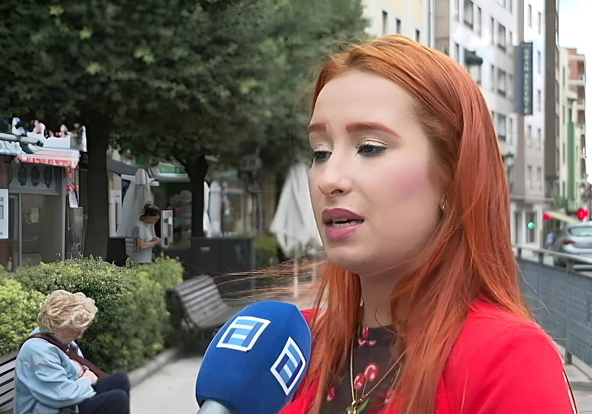 Maiza da Rocha, ayer en Oviedo.