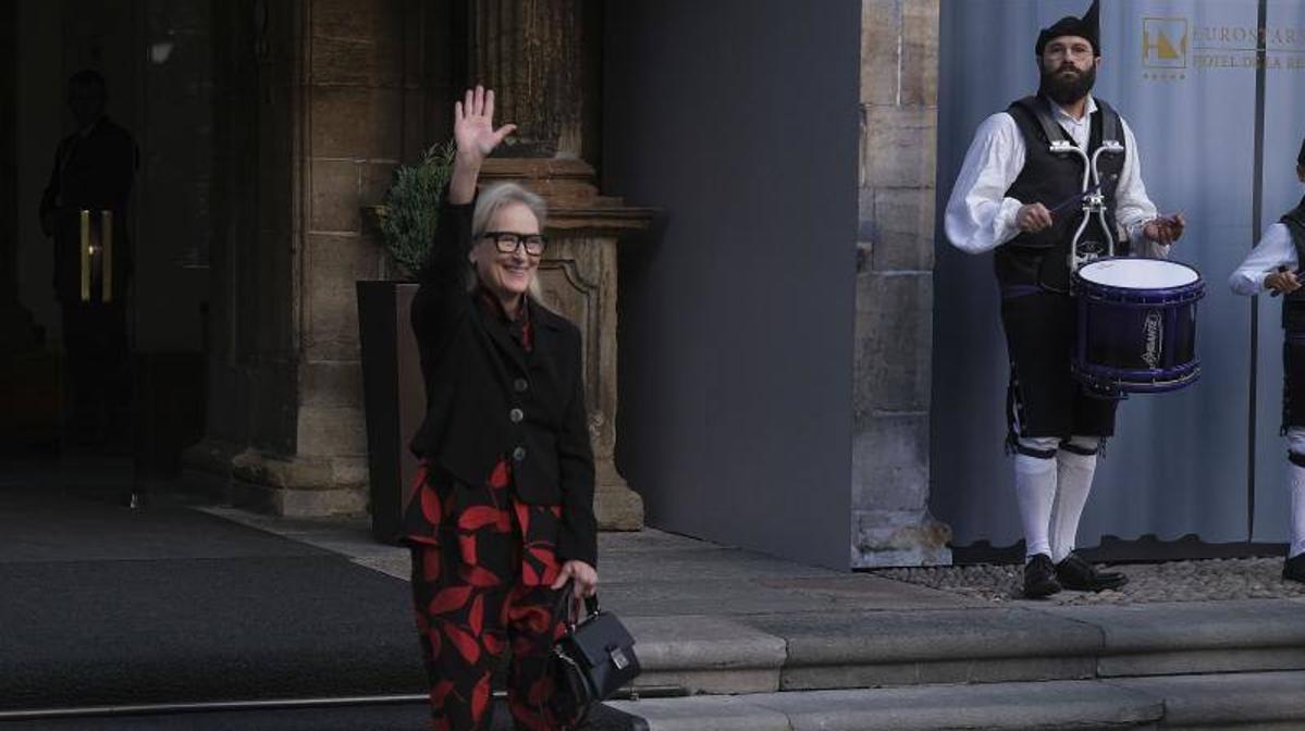 Meryl Streep, baile al son de las gaitas