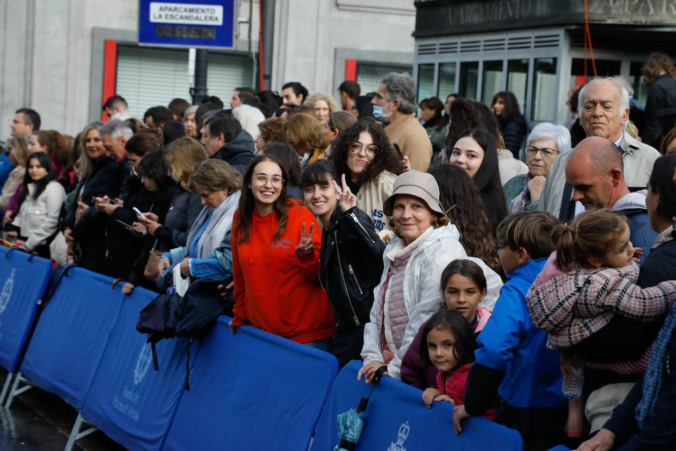 La pasión por los Premios Princesa gana a la lluvia