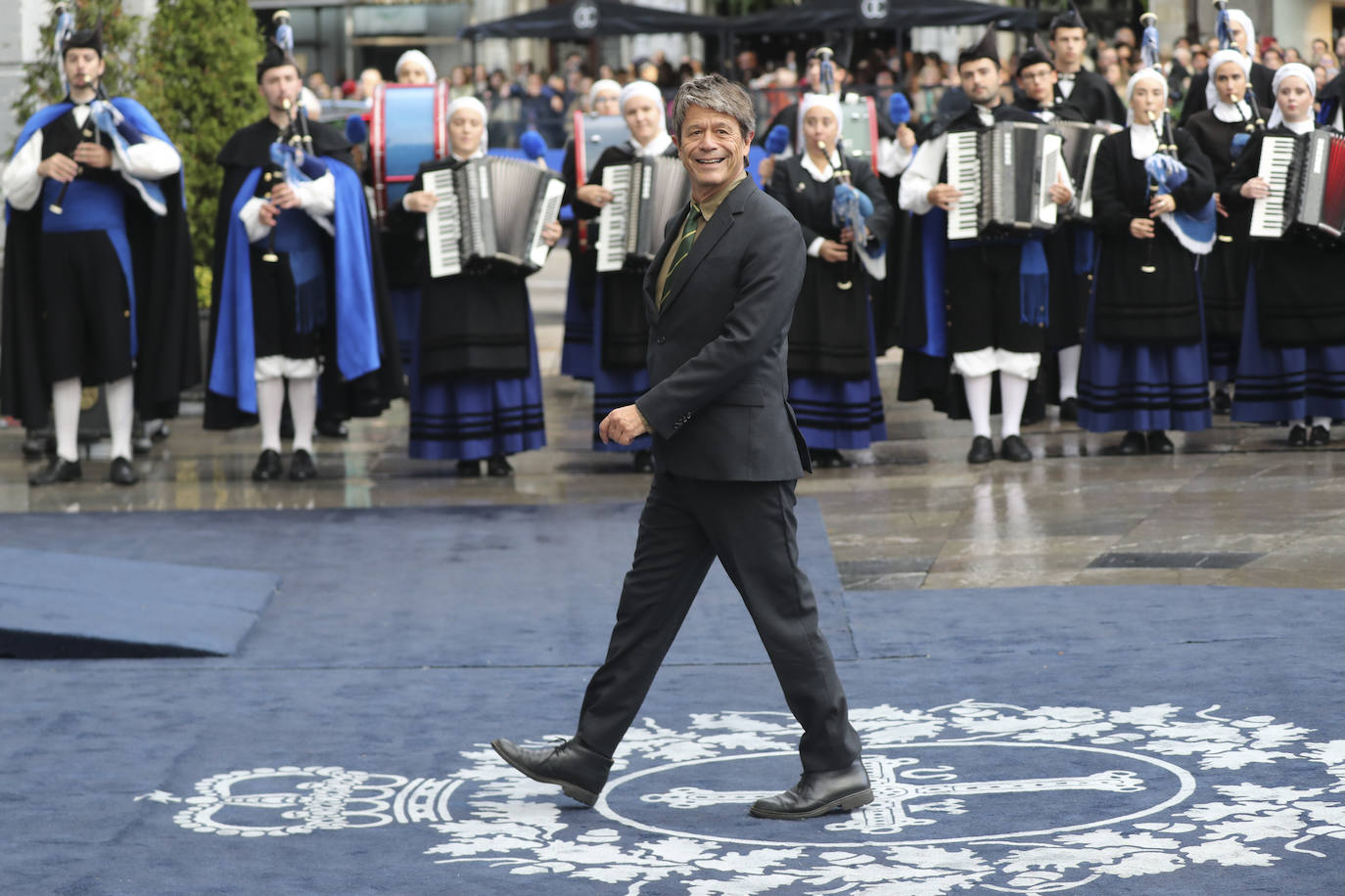 La alfombra azul de los Premios Princesa de Asturias, en imágenes