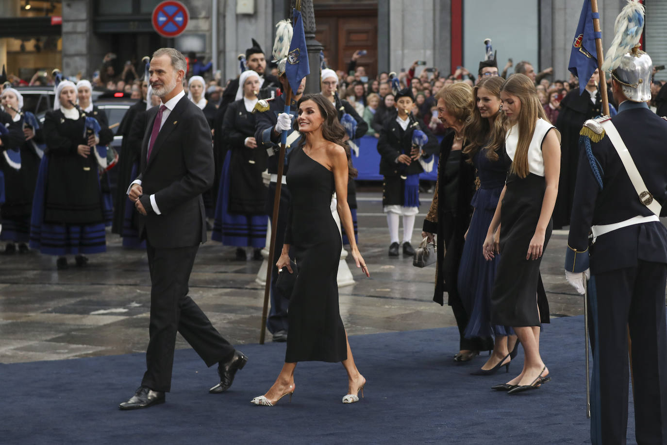 La alfombra azul de los Premios Princesa de Asturias, en imágenes