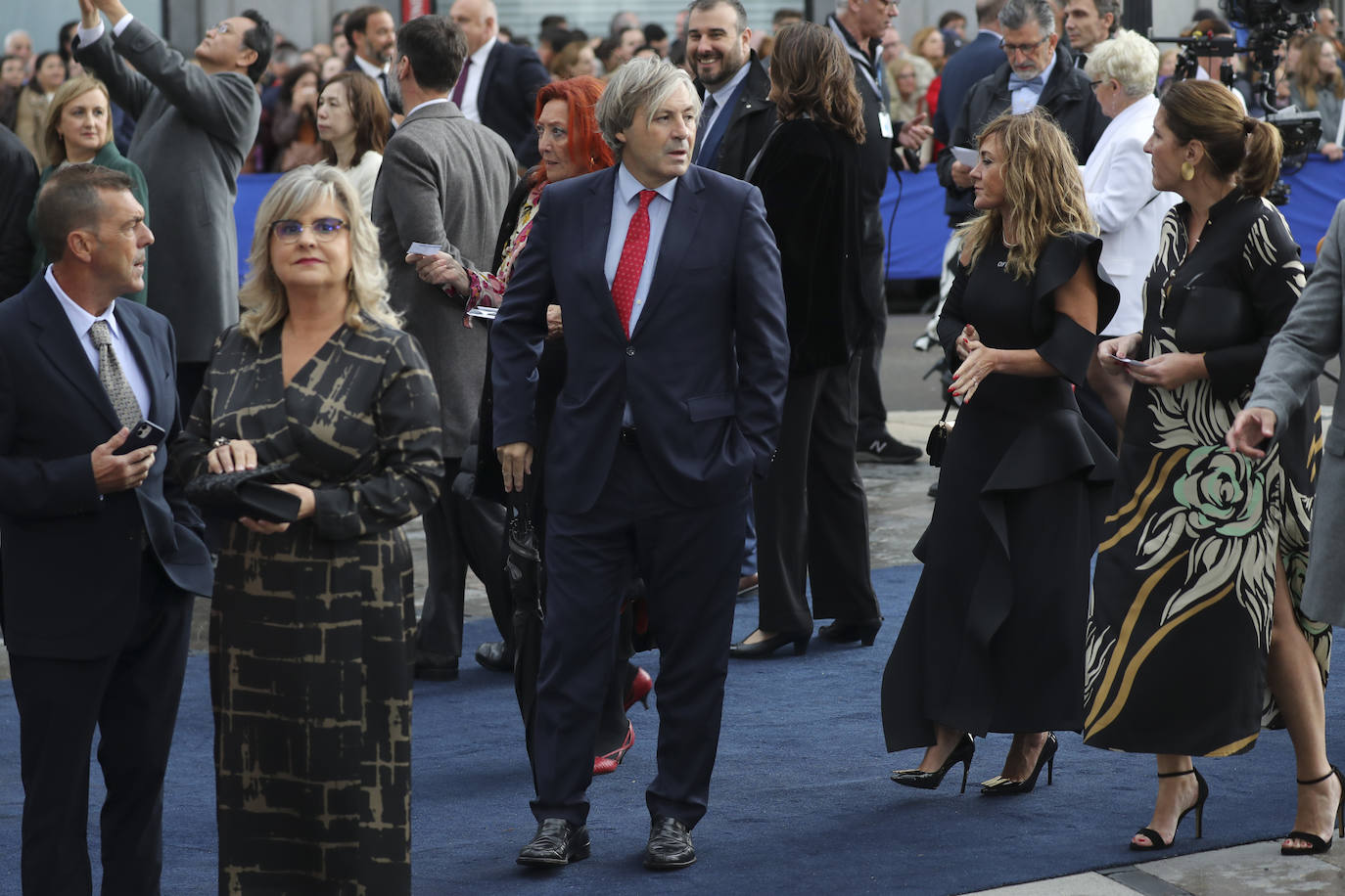 La alfombra azul de los Premios Princesa de Asturias, en imágenes