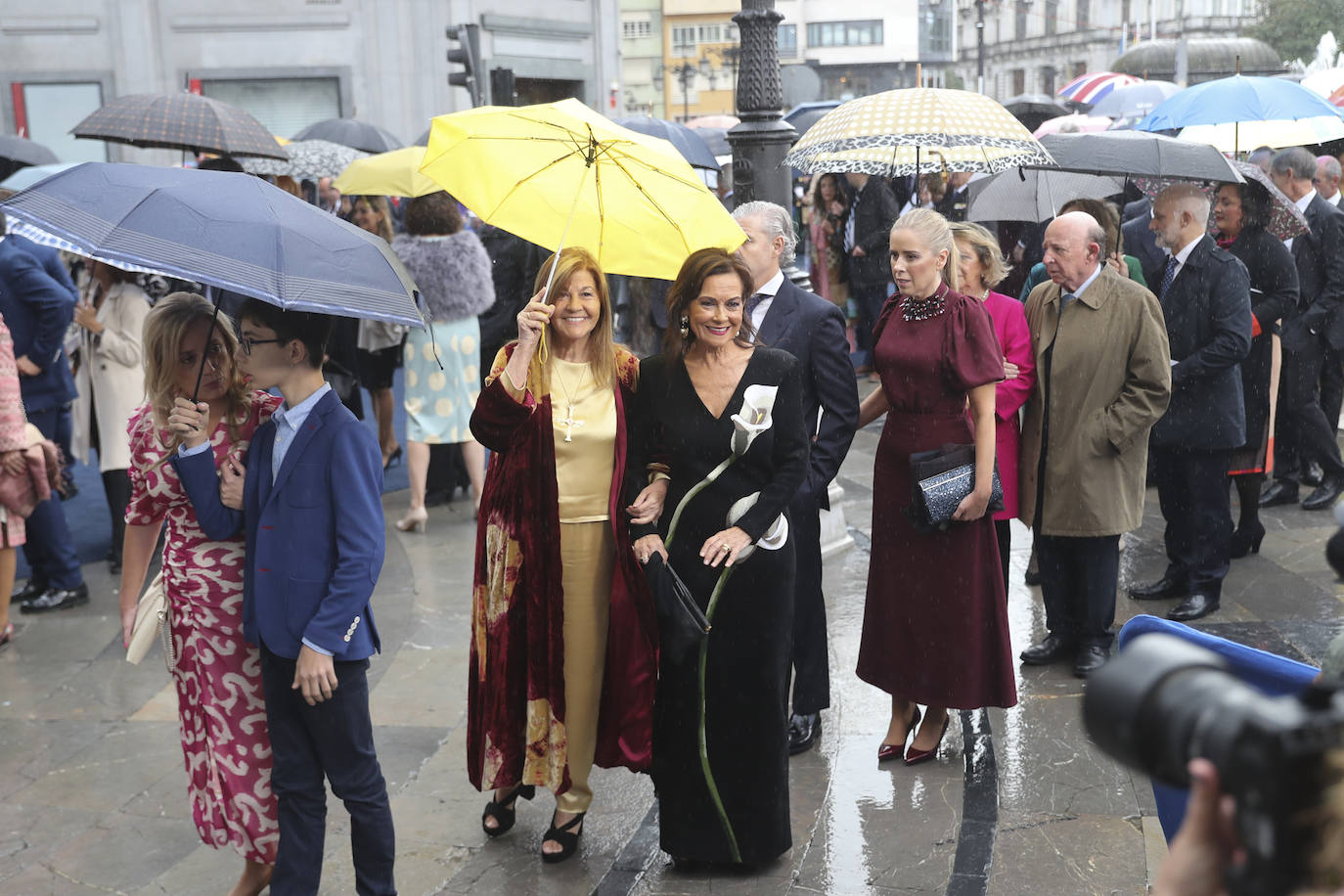 La alfombra azul de los Premios Princesa de Asturias, en imágenes