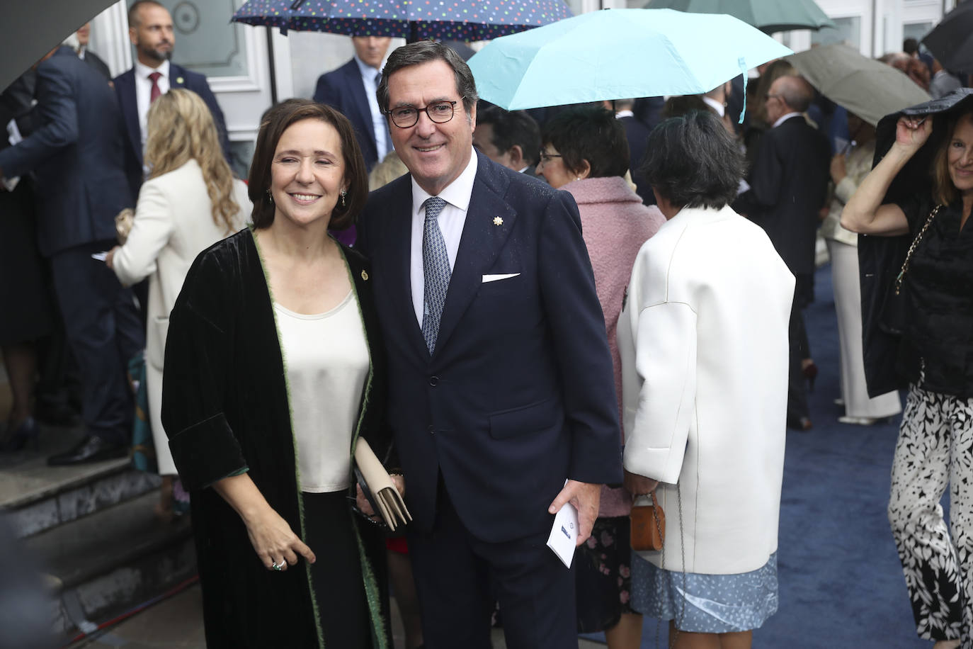 La alfombra azul de los Premios Princesa de Asturias, en imágenes