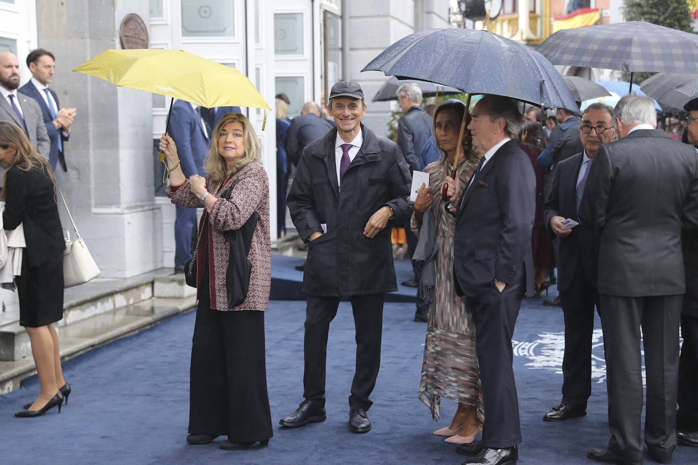 La alfombra azul de los Premios Princesa de Asturias, en imágenes