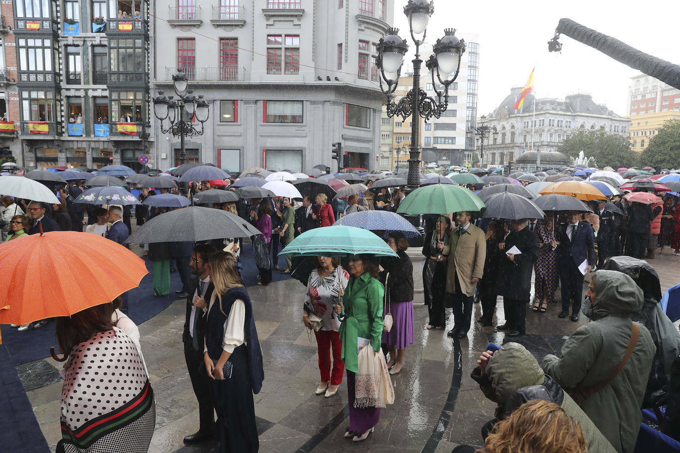 La alfombra azul de los Premios Princesa de Asturias, en imágenes