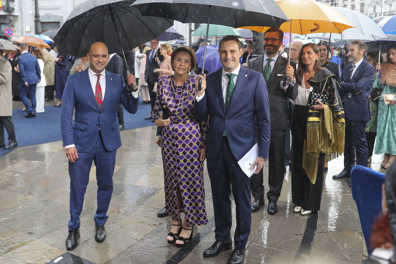 La alfombra azul de los Premios Princesa de Asturias, en imágenes