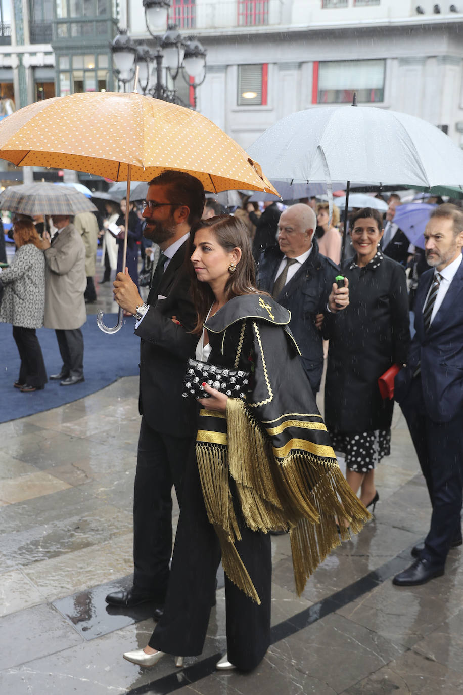 La alfombra azul de los Premios Princesa de Asturias, en imágenes