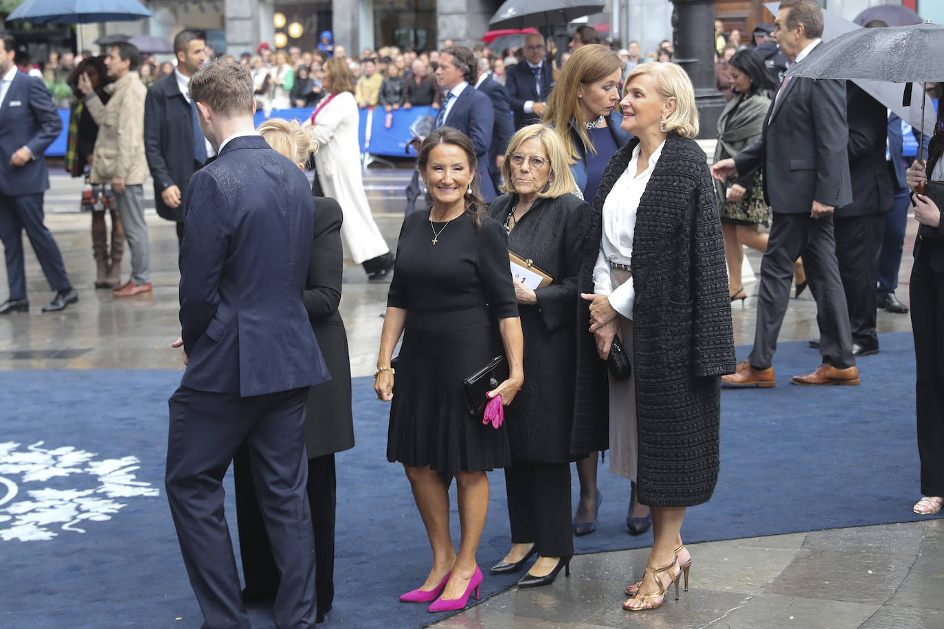 La alfombra azul de los Premios Princesa de Asturias, en imágenes