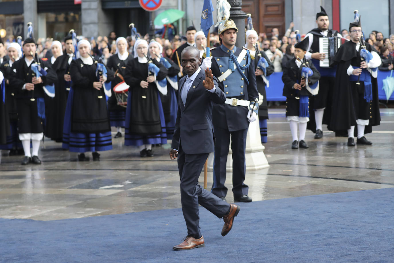 La alfombra azul de los Premios Princesa de Asturias, en imágenes