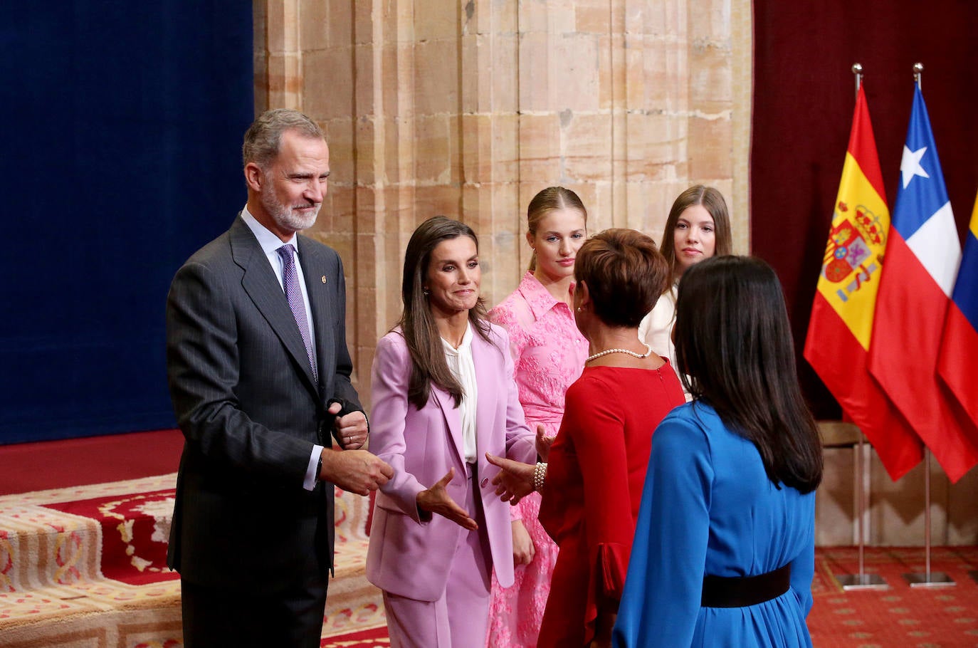 Así ha sido la recepción de la Familia Real en el Reconquista