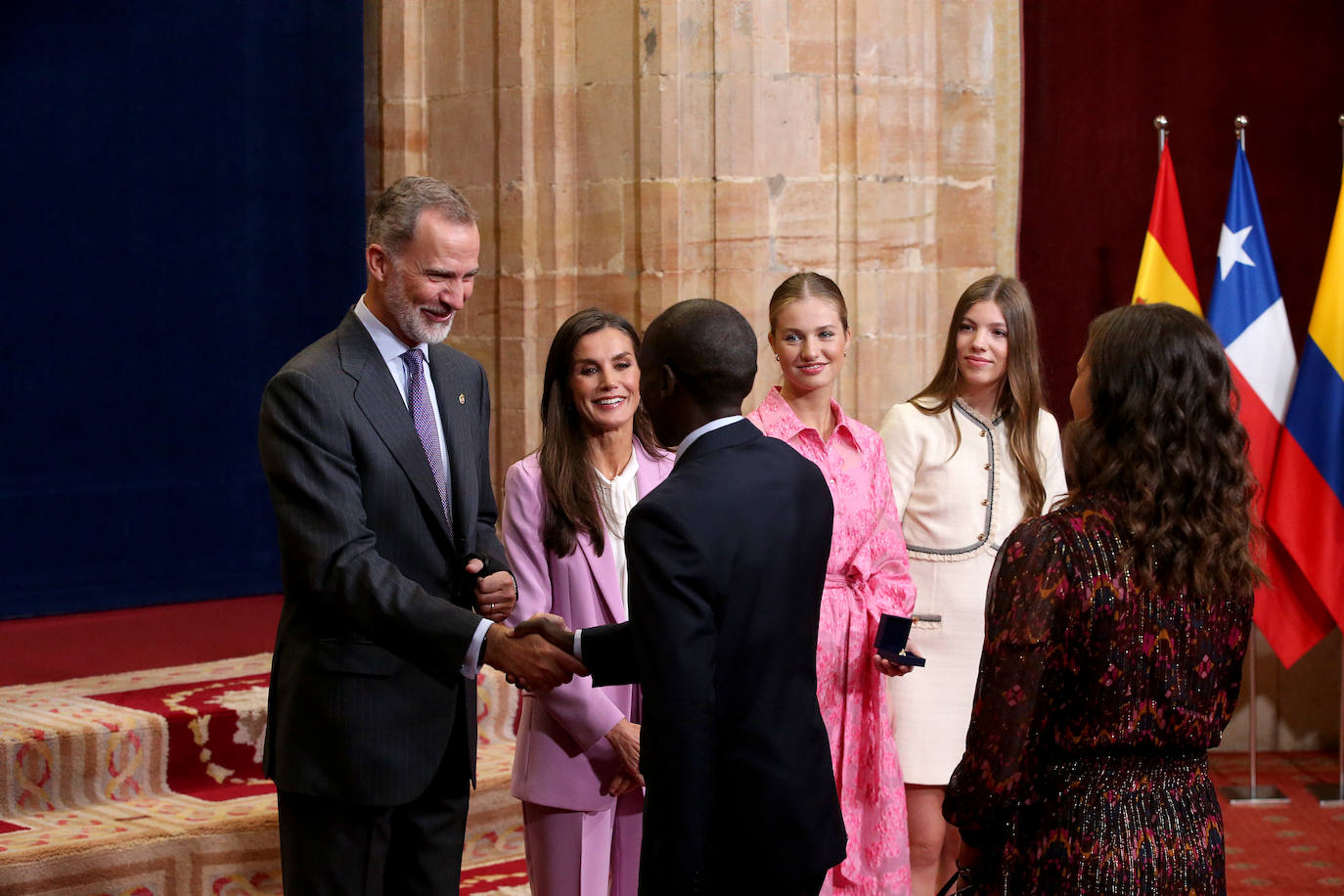 Así ha sido la recepción de la Familia Real en el Reconquista