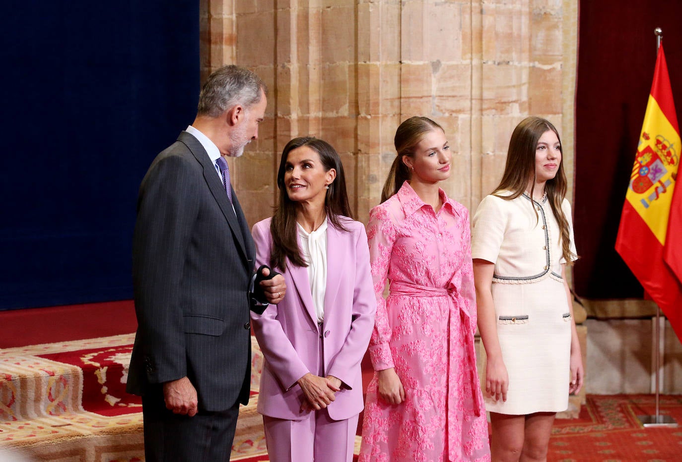 Así ha sido la recepción de la Familia Real en el Reconquista