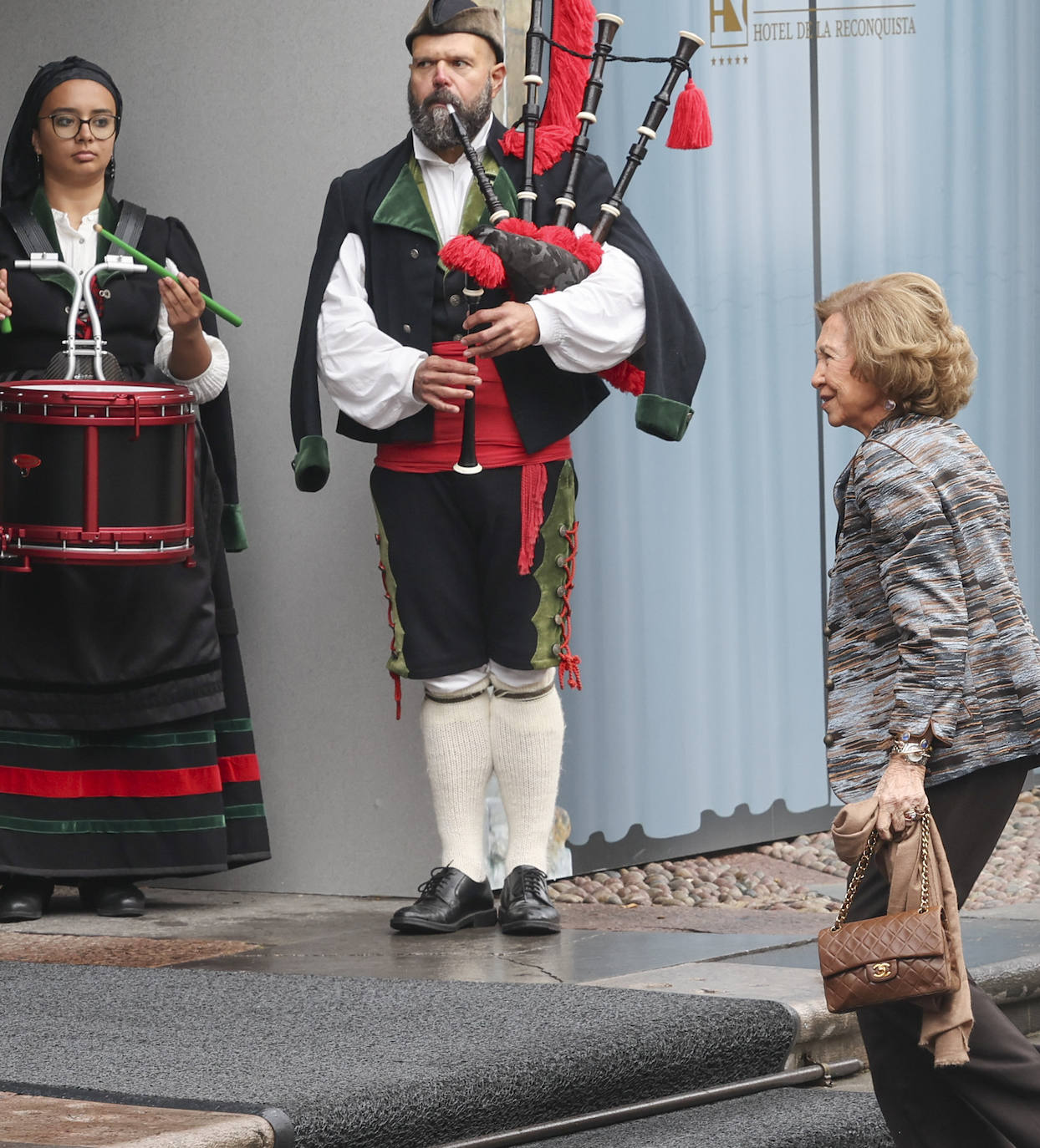 Así ha sido la recepción de la Familia Real en el Reconquista