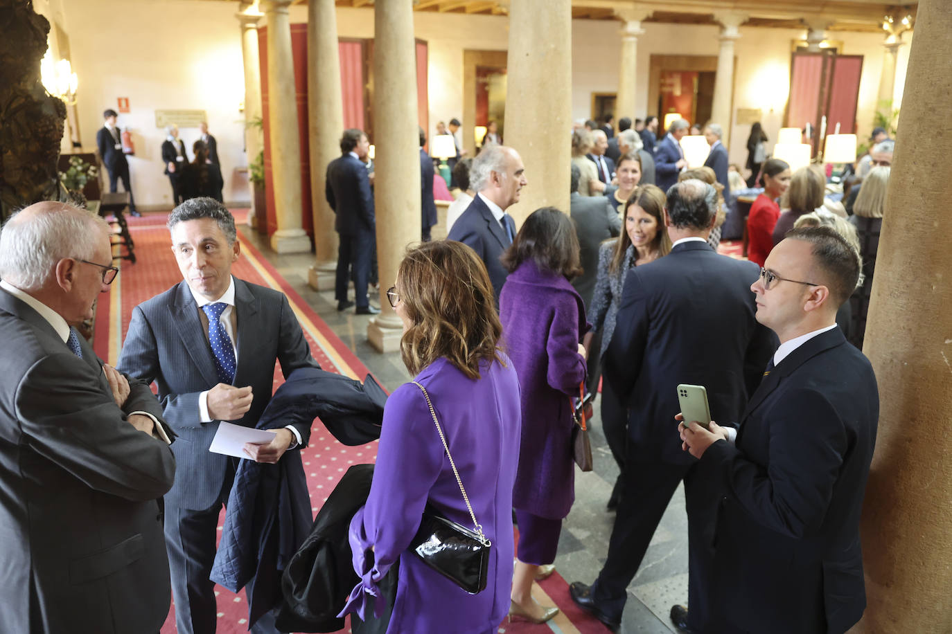 Así ha sido la recepción de la Familia Real en el Reconquista