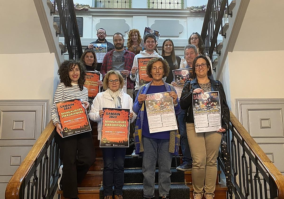 Presentación del Samaín en el Ayuntamiento de Mieres.
