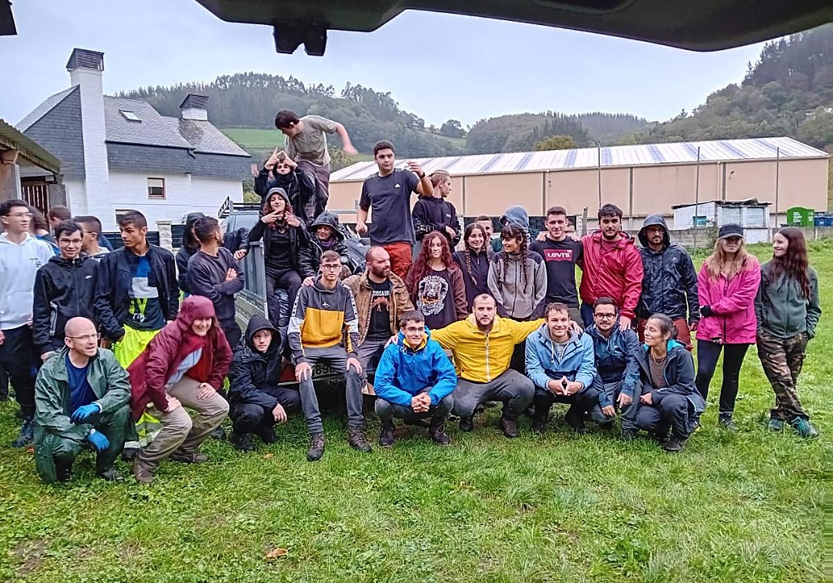 Participantes en una de las actividades de EL Banzao.