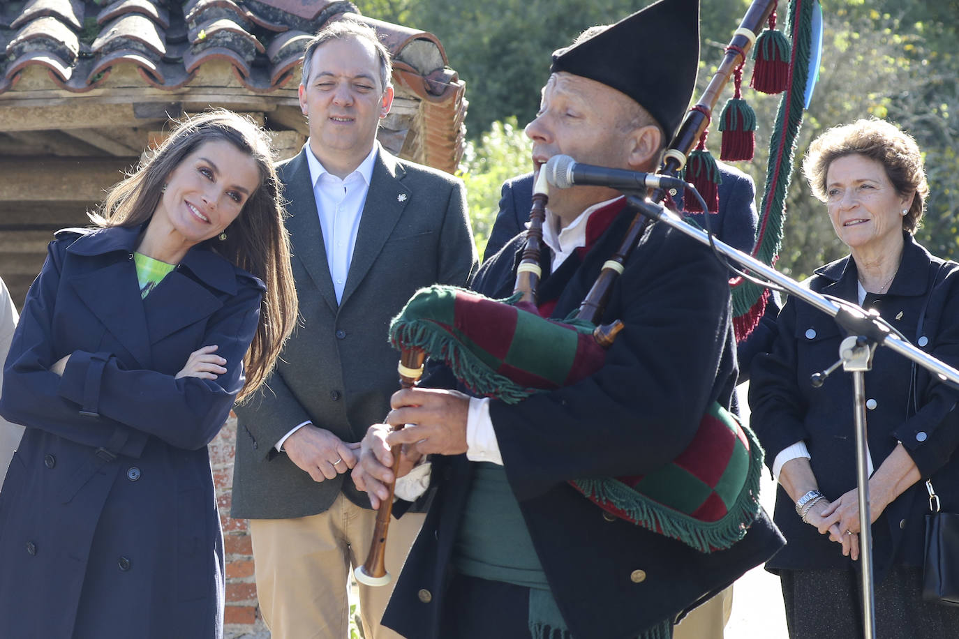 La Familia Real, en Arroes, Peón y Candanal para la entrega del Premio a Pueblo Ejemplar 2023