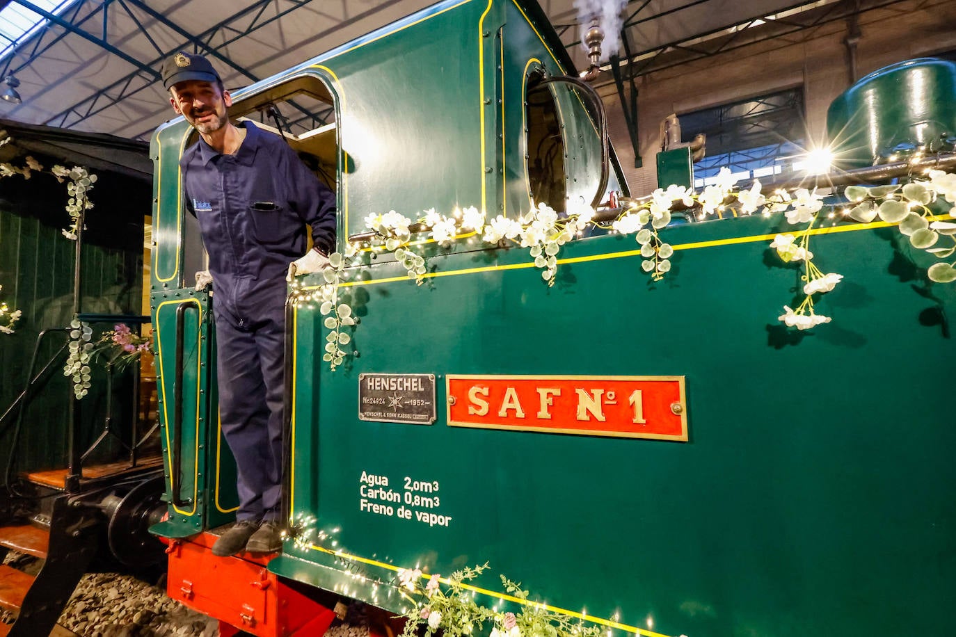 Un millón de visitas para el Museo del Ferrocarril