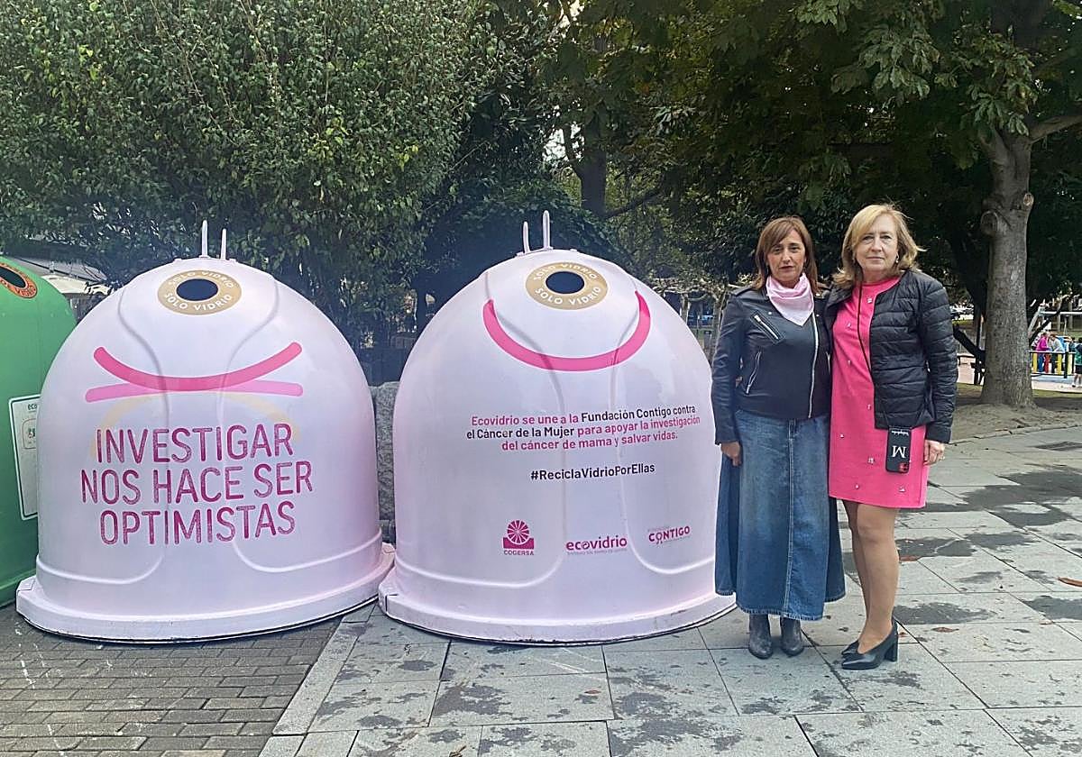 Nuria Ordóñez y Loli Olavarrieta.