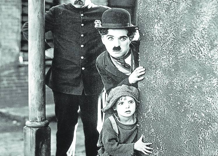 Charlot y Coogan, en 'El Chico'.