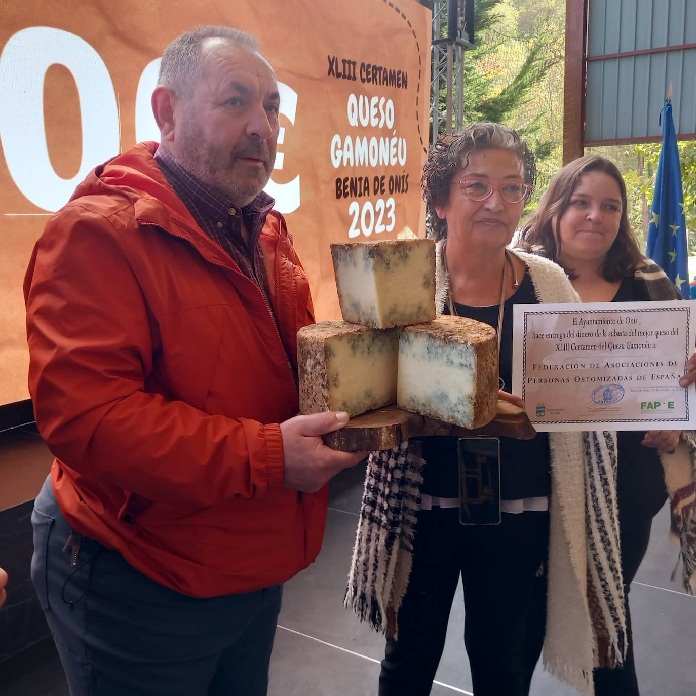 Más de 2.000 kilos de queso en la feria del Gamonéu de Benia