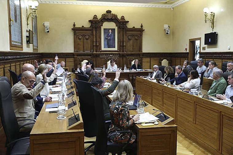 El bipartito saca adelante su modificación de las ordenanzas fiscales, con le apoyo del concejal no adscrito.