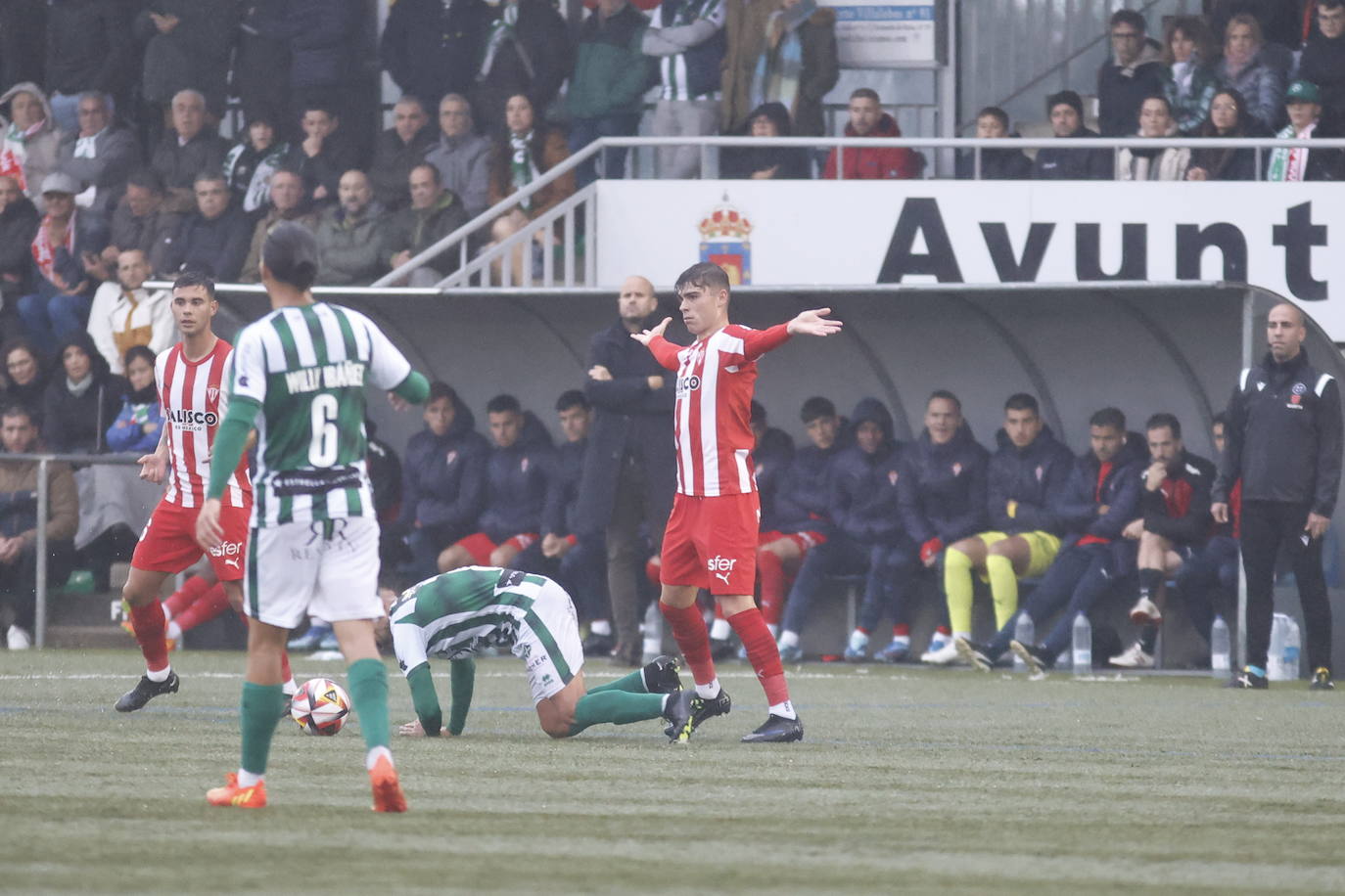 Las mejores imágenes del Guijuelo - Sporting