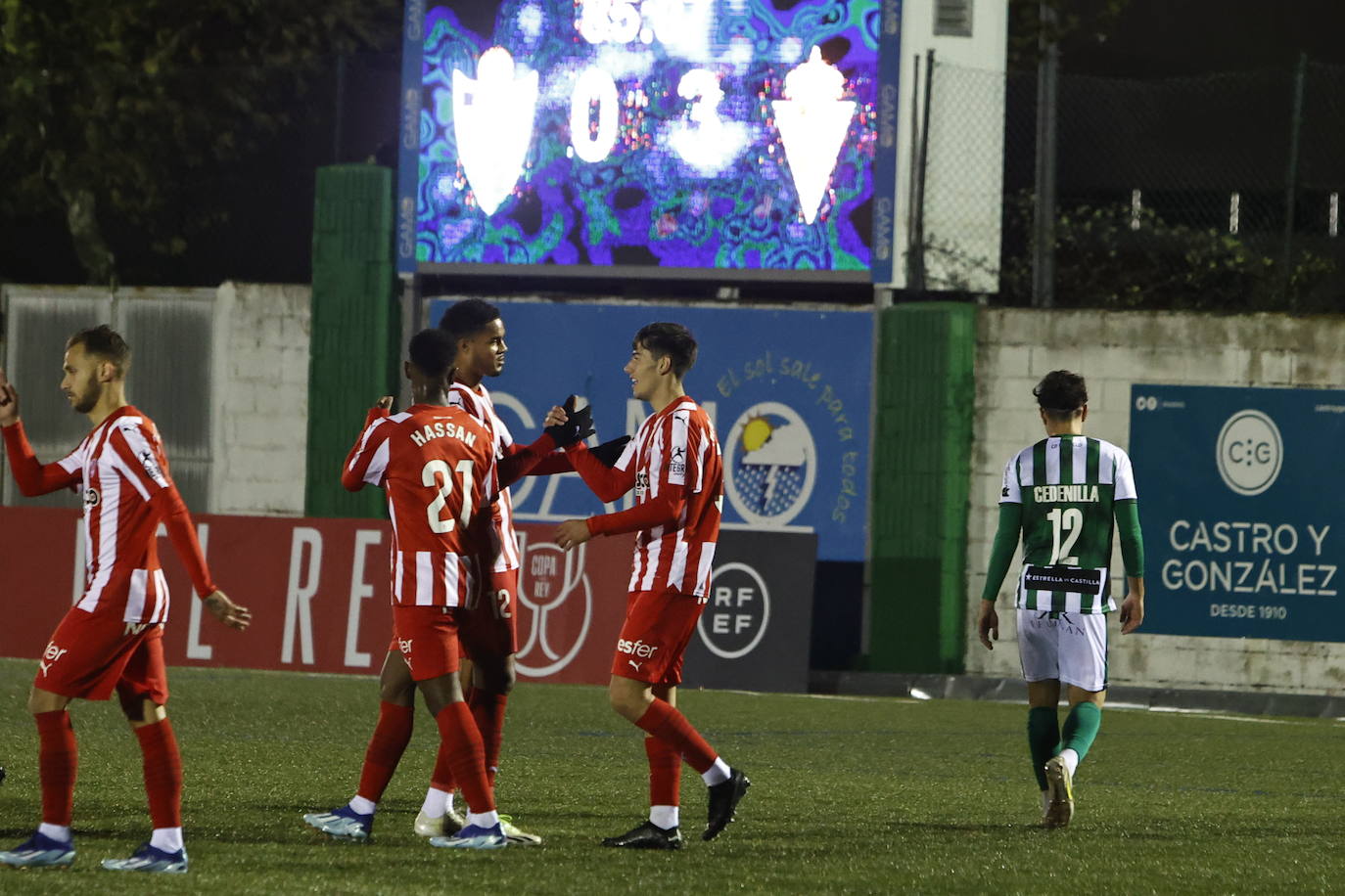 Las mejores imágenes del Guijuelo - Sporting