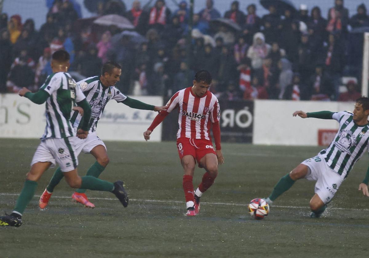 El Sporting reacciona a tiempo y domina al Guijuelo