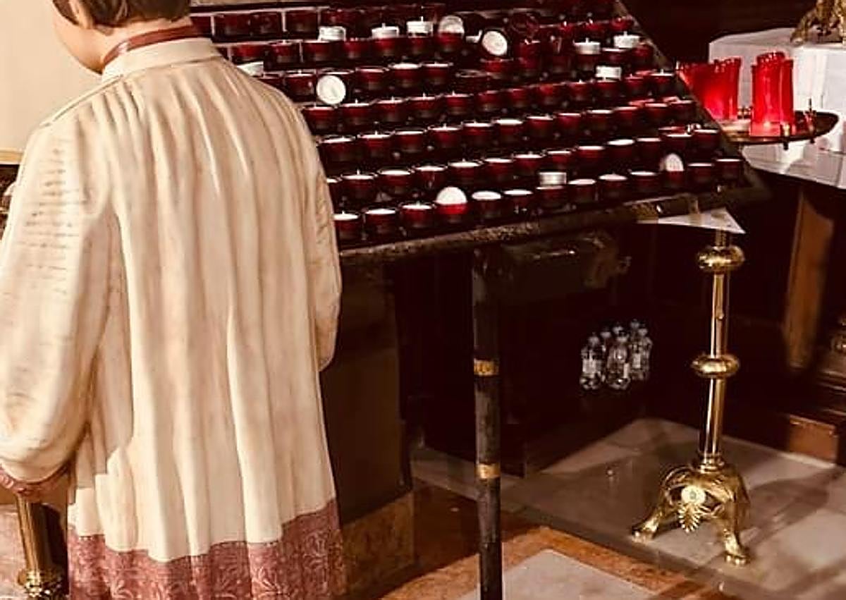 Imagen secundaria 1 - La Guardia Civil detiene a un hombre tras robar en la iglesia de Infiesto
