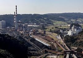 Terrenos que ocupará Energy Fuel Asturias en Aboño.