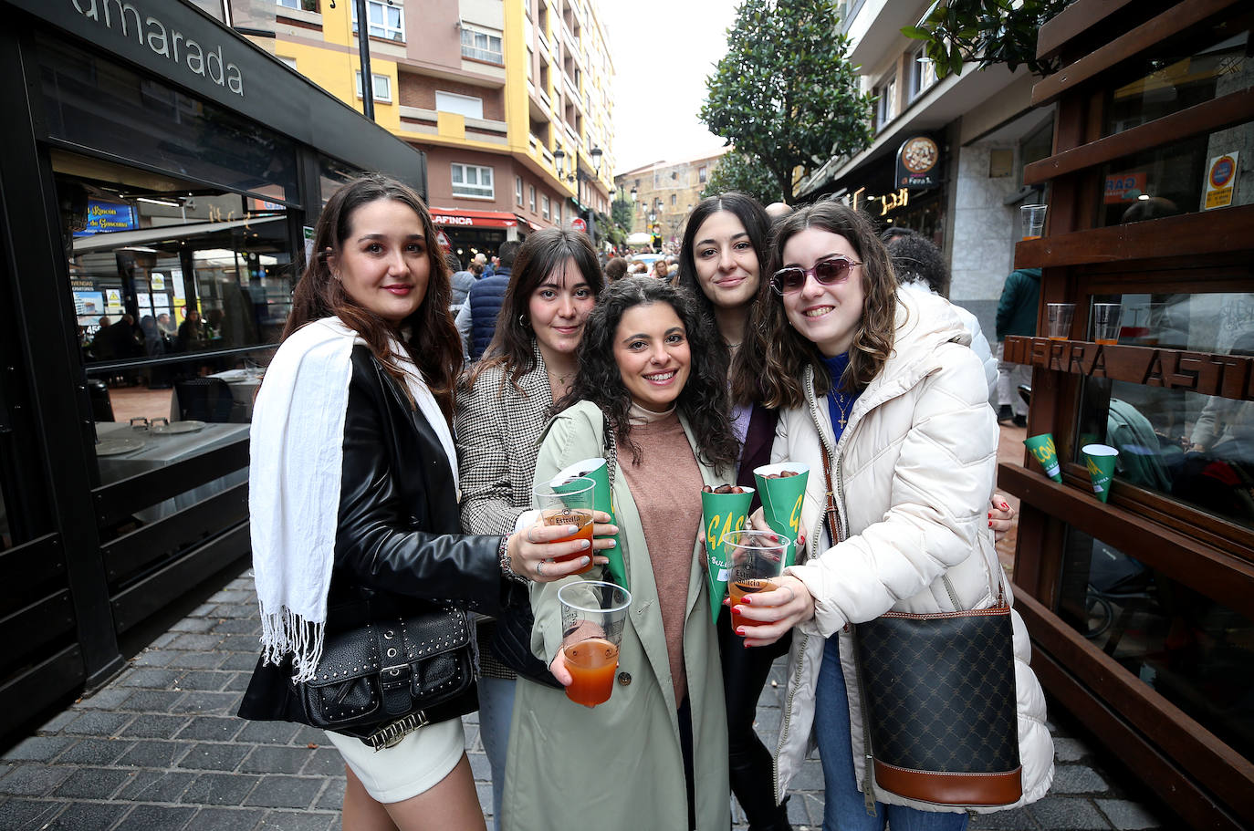 Sidra dulce y castañas asadas para celebrar el tradicional amagüestu de Gascona