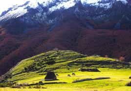 Las espectaculares imágenes otoñales en las brañas de Somiedo